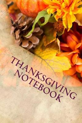 Book cover for Thanksgiving Notebook