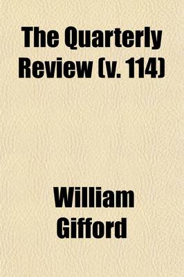 Book cover for The Quarterly Review (Volume 114)