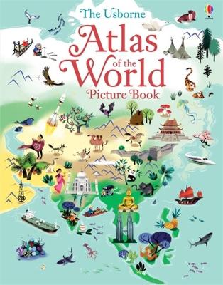 Book cover for Atlas of the World Picture Book