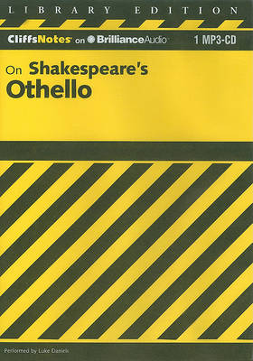 Cover of Cliffsnotes on Shakespeare's Othello