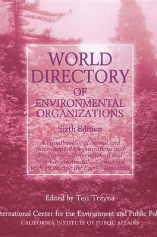 Cover of World Directory of Environmental Organizations