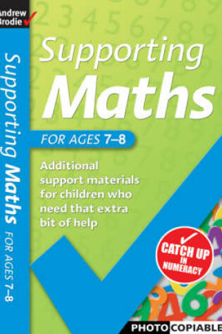 Cover of Supporting Maths for Ages 7-8