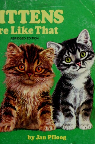 Cover of Hh-Kittens Are Like Th