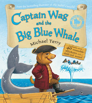 Book cover for Captain Wag and the Big Blue Whale