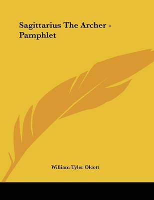 Book cover for Sagittarius the Archer - Pamphlet