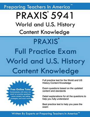 Book cover for PRAXIS 5941 World and U.S. History Content Knowledge