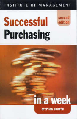 Book cover for Successful Purchasing in a Week