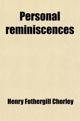 Book cover for Personal Reminiscences