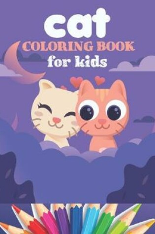 Cover of Cat coloring book for kids