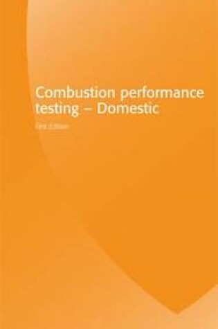 Cover of Combustion Performance Testing