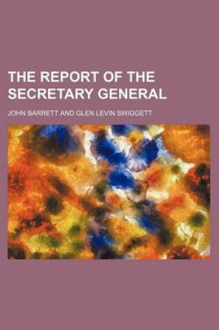 Cover of The Report of the Secretary General