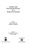 Book cover for The Soviet and Post-Soviet Russia in a World in Change