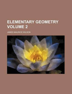 Book cover for Elementary Geometry Volume 2