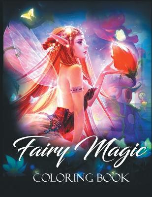 Book cover for Fairy Magic Coloring Book