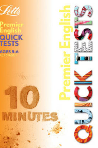 Cover of KS1 5-6 English Premier 10 Minute Quick Tests