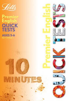 Book cover for KS1 5-6 English Premier 10 Minute Quick Tests