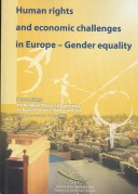 Book cover for Human Rights and Economic Challenges in Europe - Gender Equality