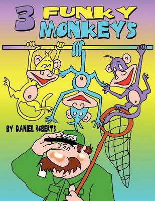 Book cover for Three Funky Monkeys