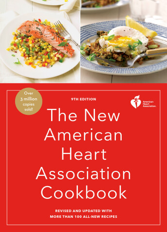 Book cover for The New American Heart Association Cookbook, 9th Edition
