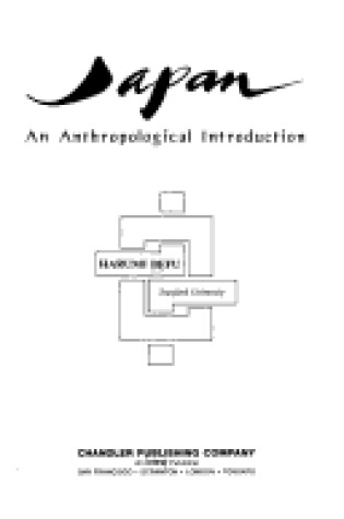 Cover of Japan: An Anthropological Introduction