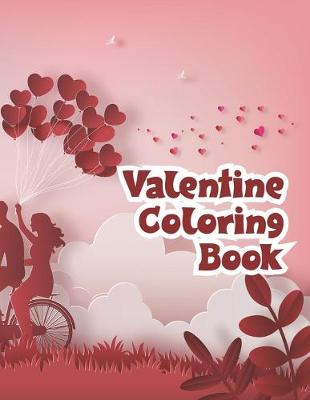 Book cover for Valentine Coloring Book