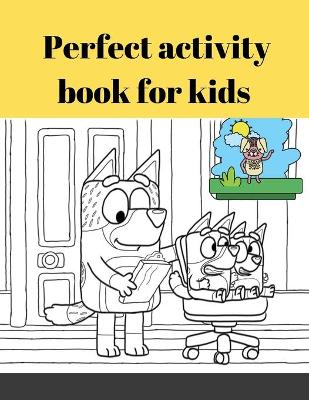 Book cover for Coloring Book with Bluey - 123 Coloring Pages!!, Easy, LARGE, GIANT Simple Picture Coloring Books for Toddlers, Kids Ages 2-4, Early Learning, Preschool and Kindergarten