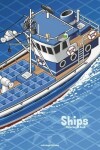 Book cover for Ships Coloring Book 1