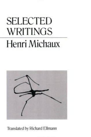 Cover of Selected Writings Michaux
