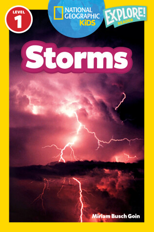 Cover of Storms (National Geographic Kids Explore! Readers, Level 1)