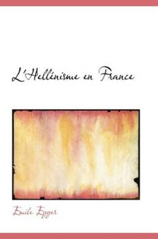 Cover of L'Hellacnisme En France