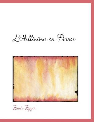 Book cover for L'Hellacnisme En France