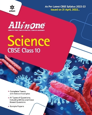 Book cover for Cbse All in One Science Class 10 2022-23 Edition (as Per Latest Cbse Syllabus Issued on 21 April 2022)