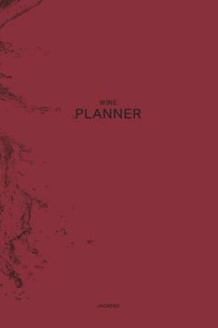 Cover of Undated Wine Planner