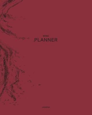 Book cover for Undated Wine Planner