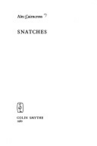 Cover of Snatches