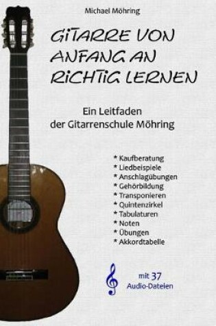 Cover of Gitarre von Anfang an richtig lernen