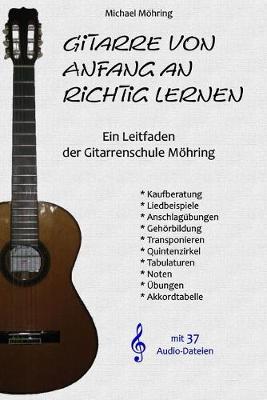 Book cover for Gitarre von Anfang an richtig lernen