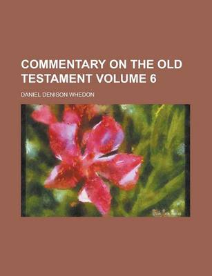 Book cover for Commentary on the Old Testament Volume 6