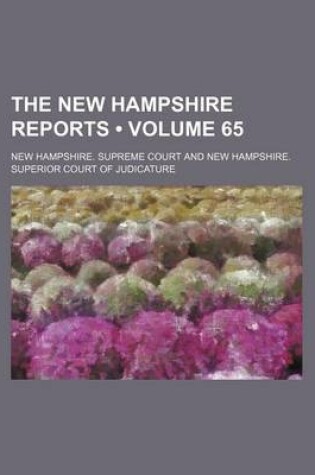 Cover of The New Hampshire Reports (Volume 65)