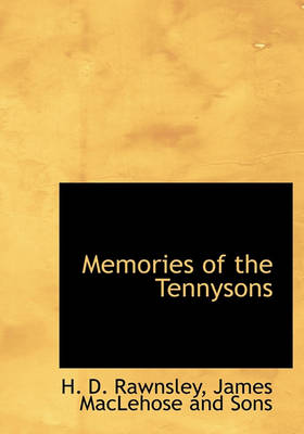 Book cover for Memories of the Tennysons