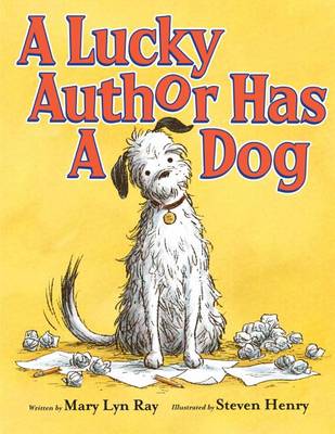 Book cover for A Lucky Author Has a Dog