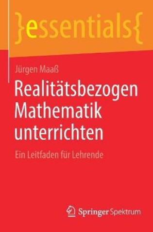 Cover of Realitatsbezogen Mathematik unterrichten