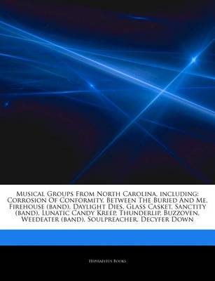 Book cover for Articles on Musical Groups from North Carolina, Including