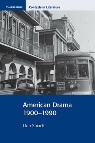 Cover of American Drama 1900–1990