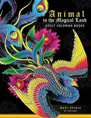 Book cover for Animal in The magical Land (Adult Coloring Book)
