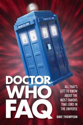 Book cover for Doctor Who FAQ