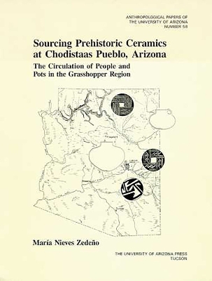 Book cover for Sourcing Prehistoric Ceramics at Chodistaas Pueblo, Arizona