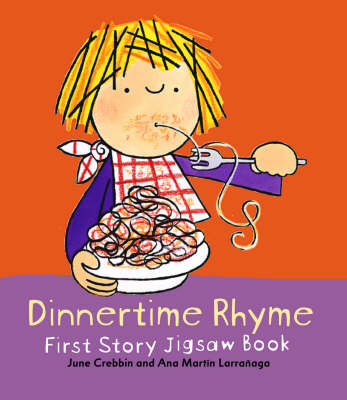 Book cover for Dinnertime Rhyme Jigsaw Book