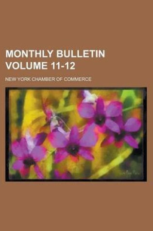 Cover of Monthly Bulletin Volume 11-12