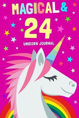 Book cover for Magical & 24 Unicorn Journal